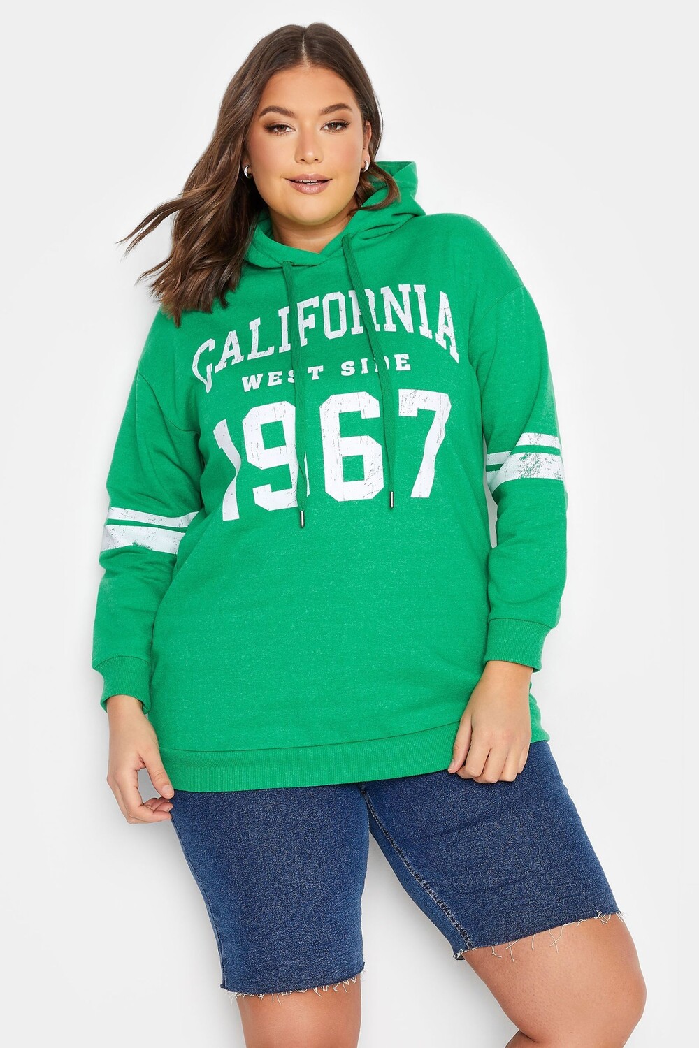 

Толстовка Varsity California Yours, зеленый