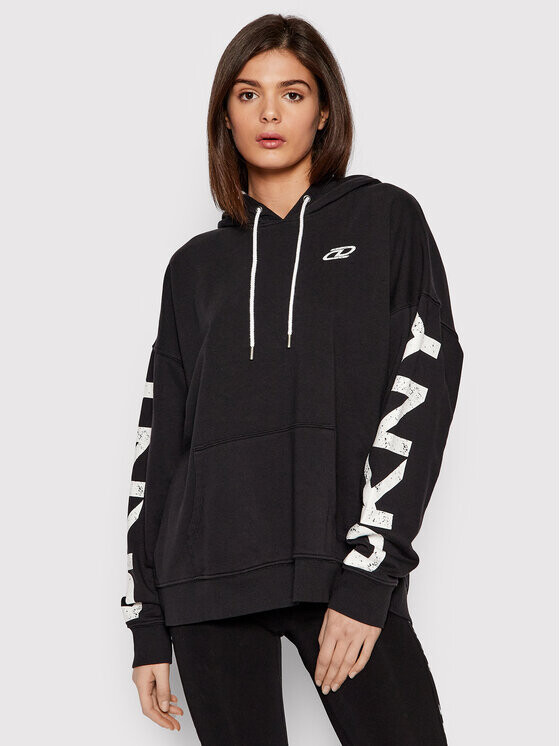 

Толстовка свободного кроя Dkny Sport, черный