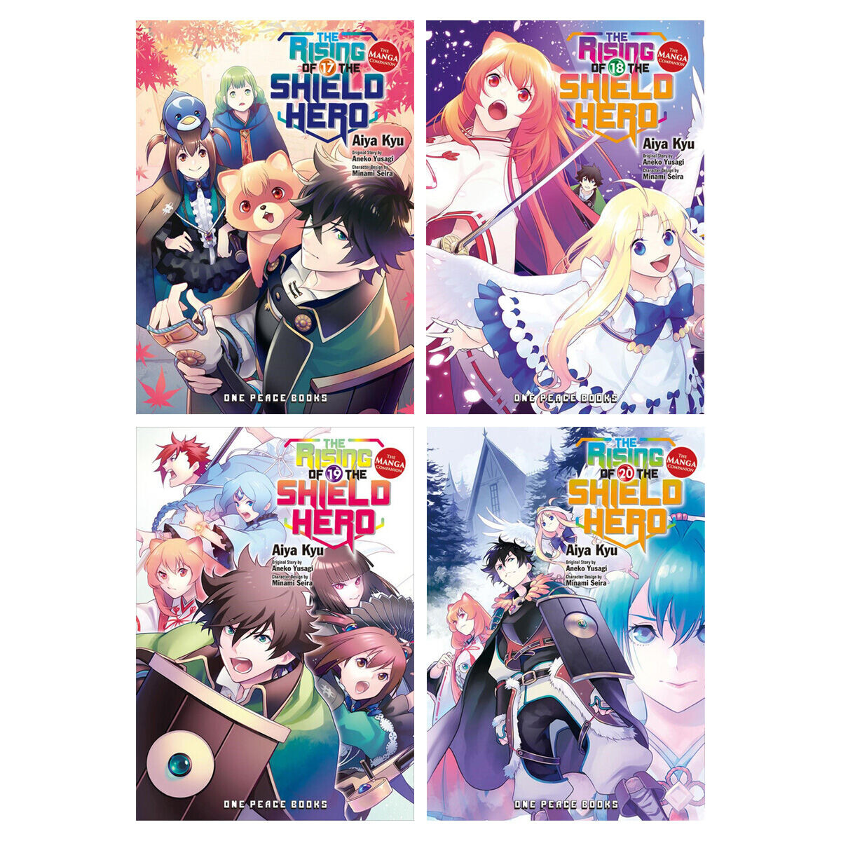

Манга The Rising of the Shield Hero Manga (17-20) Bundle