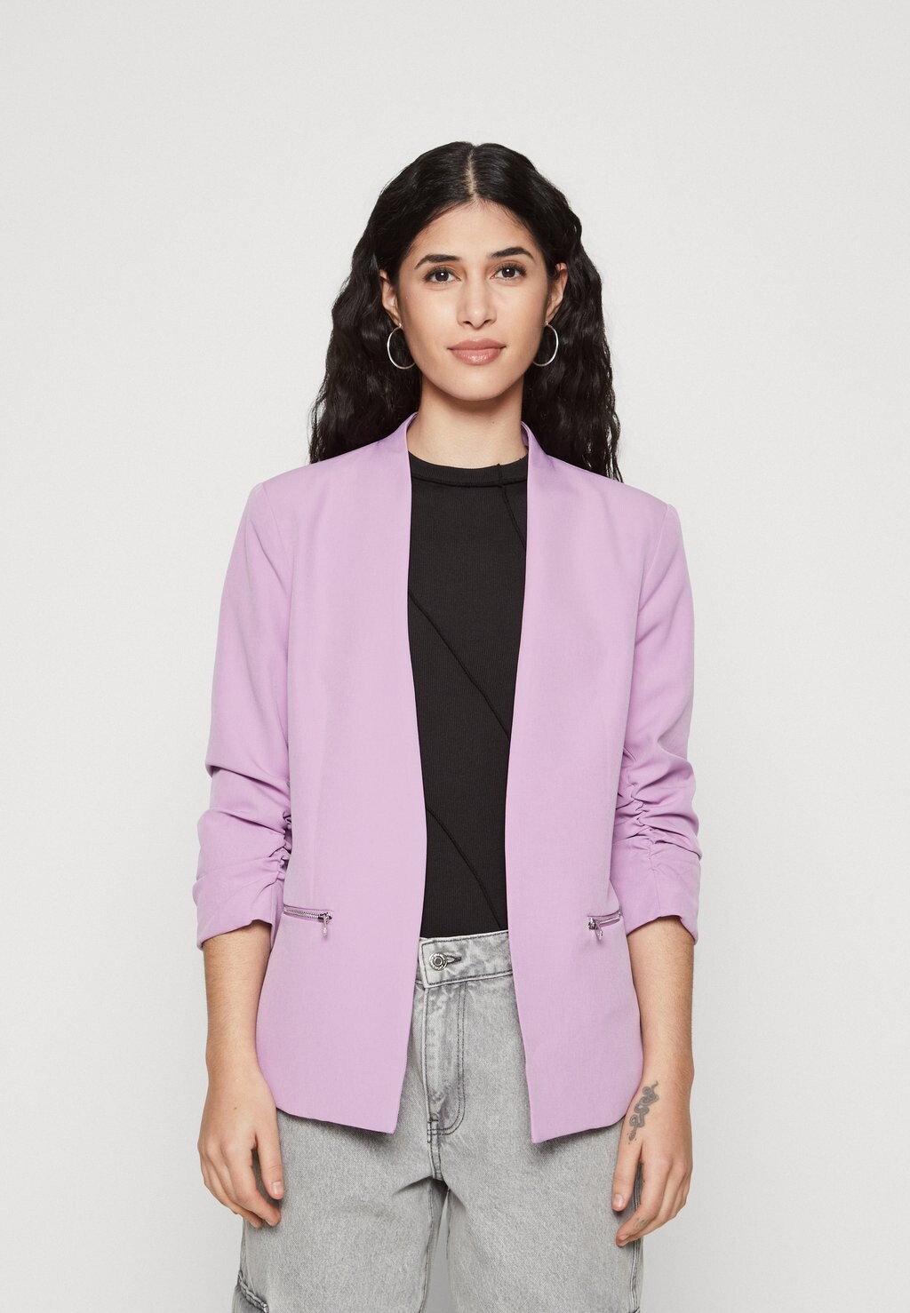 

Блейзер ONLBERRY 3/4 ZIP ONLY Petite, цвет violet tulle