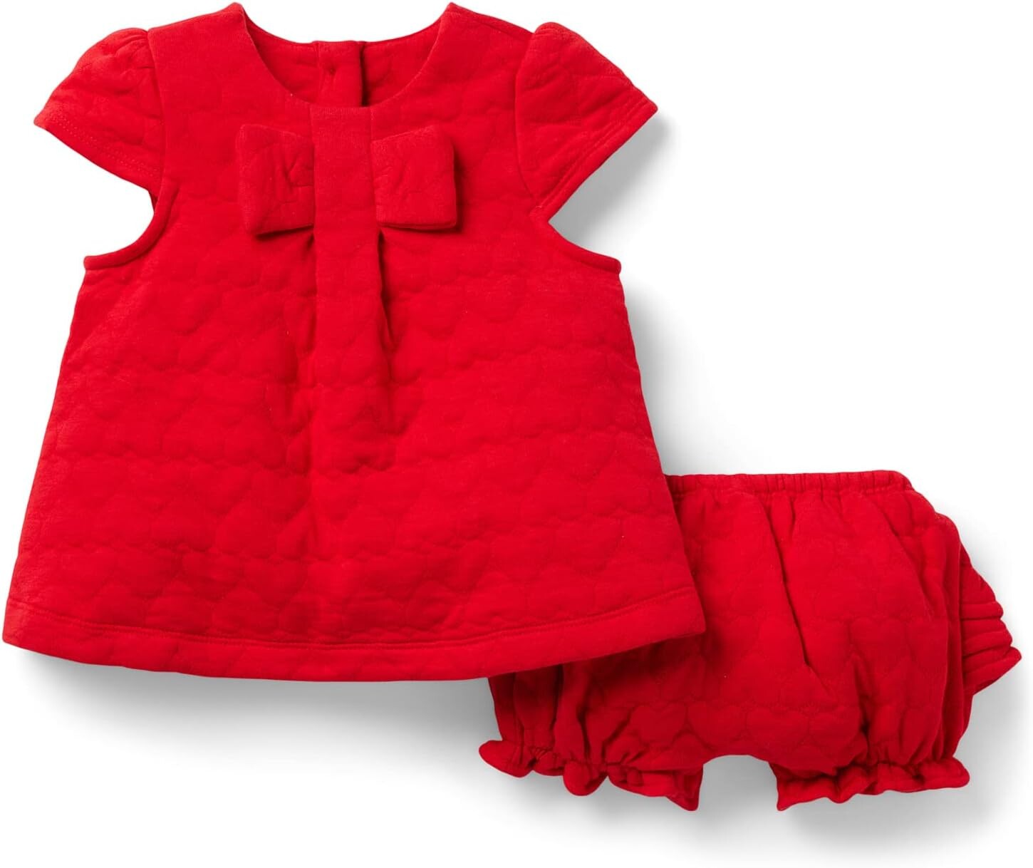 

Детский набор Janie and Jack Mattelesse Heart Set, красный