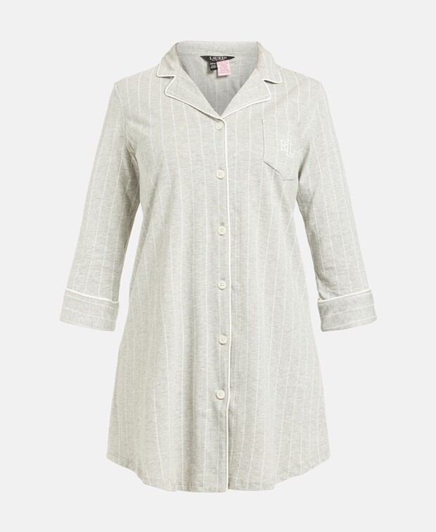 

Ночная рубашка Lauren Ralph Lauren, светло-серый