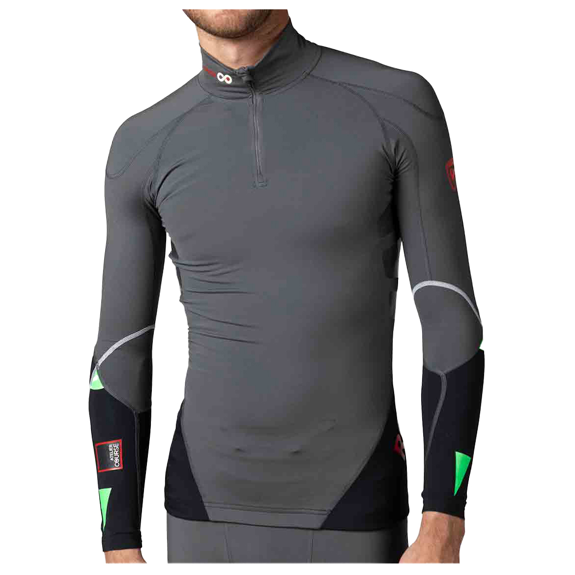 

Куртка для беговых лыж Rossignol Infini Compression Race Top, цвет Onyx Grey