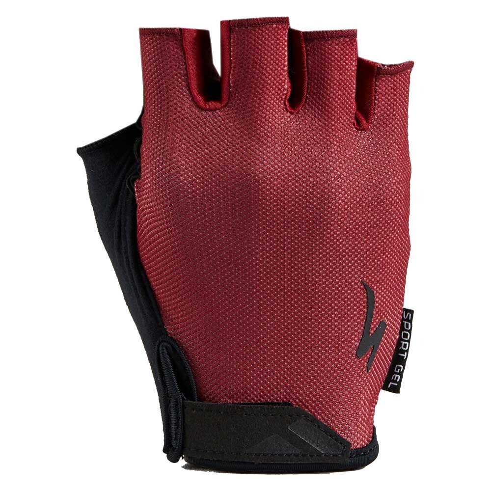 

Короткие перчатки Specialized BG Sport Gel Short Gloves, красный