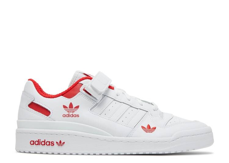 

Кроссовки Adidas FORUM LOW 'CLOUD WHITE RED', белый