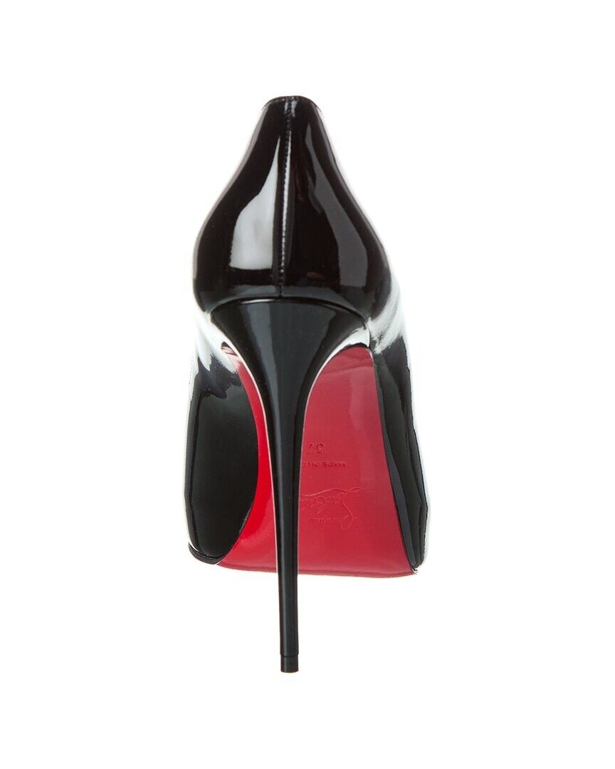

Christian Louboutin Hot Chick Alta 120 Лакированные сандалии, черный
