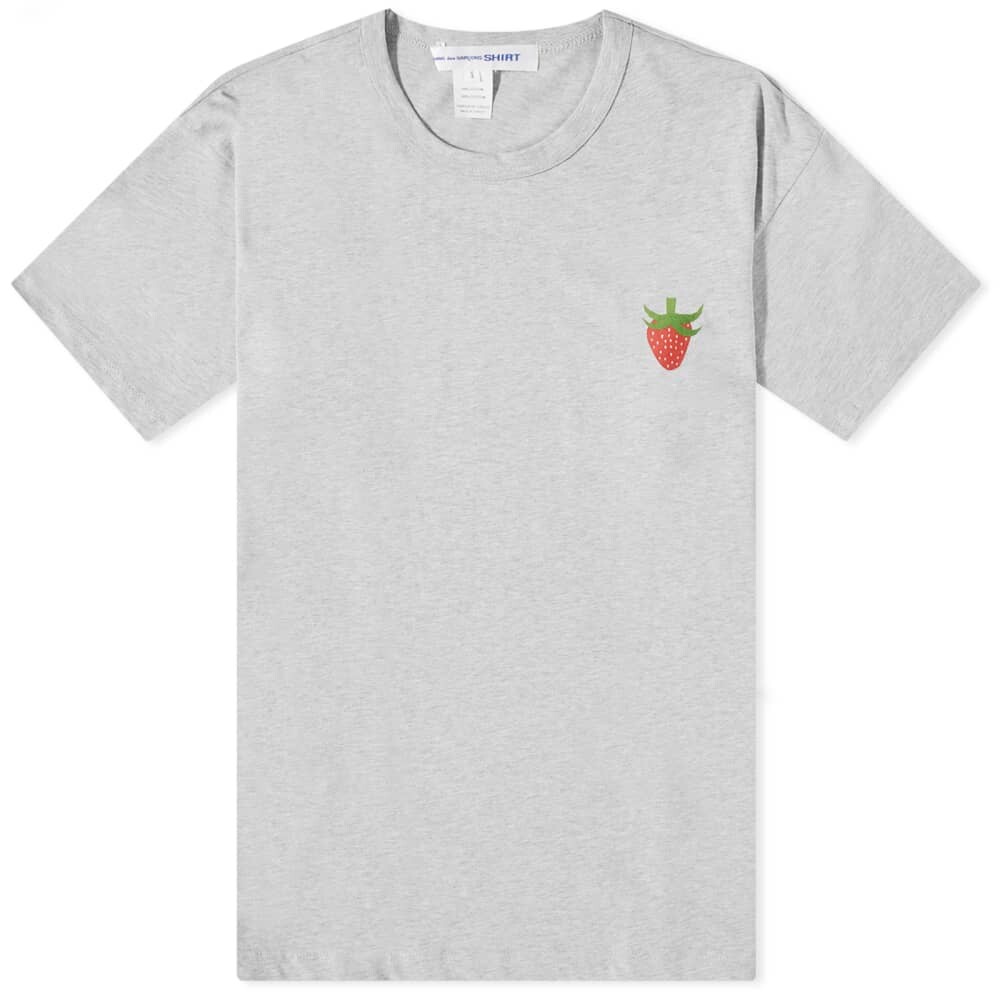 

Comme des Garçons Shirt Футболка Brett Westfall Strawberry, серый