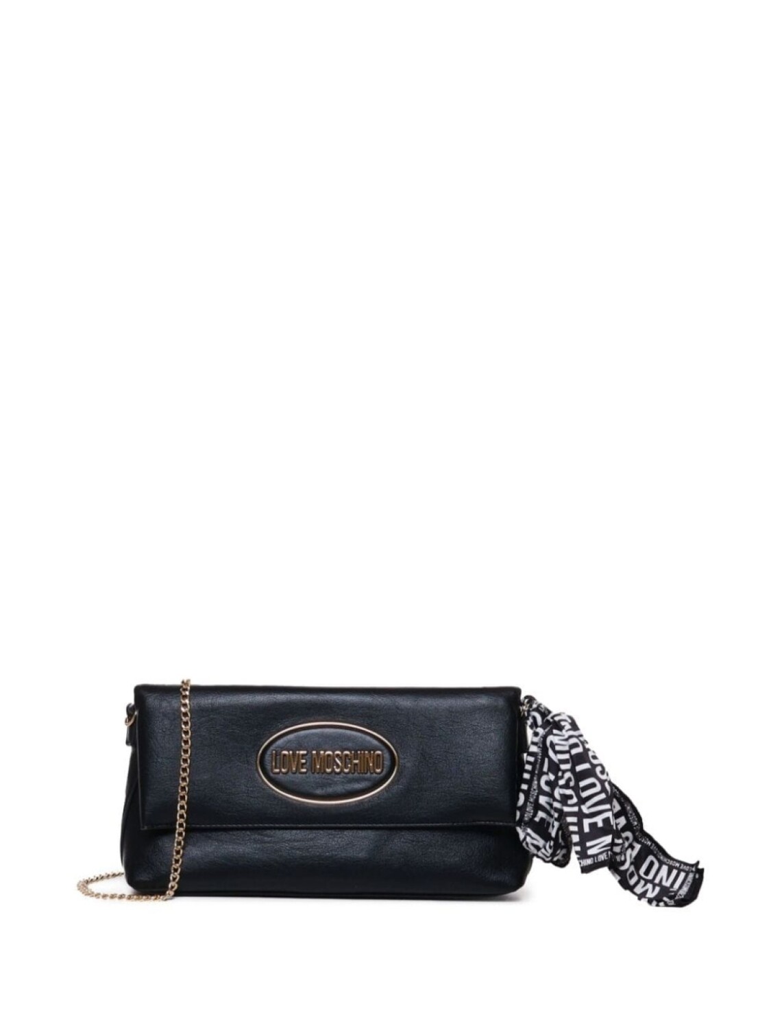 

Love Moschino сумка через плечо с логотипом, черный