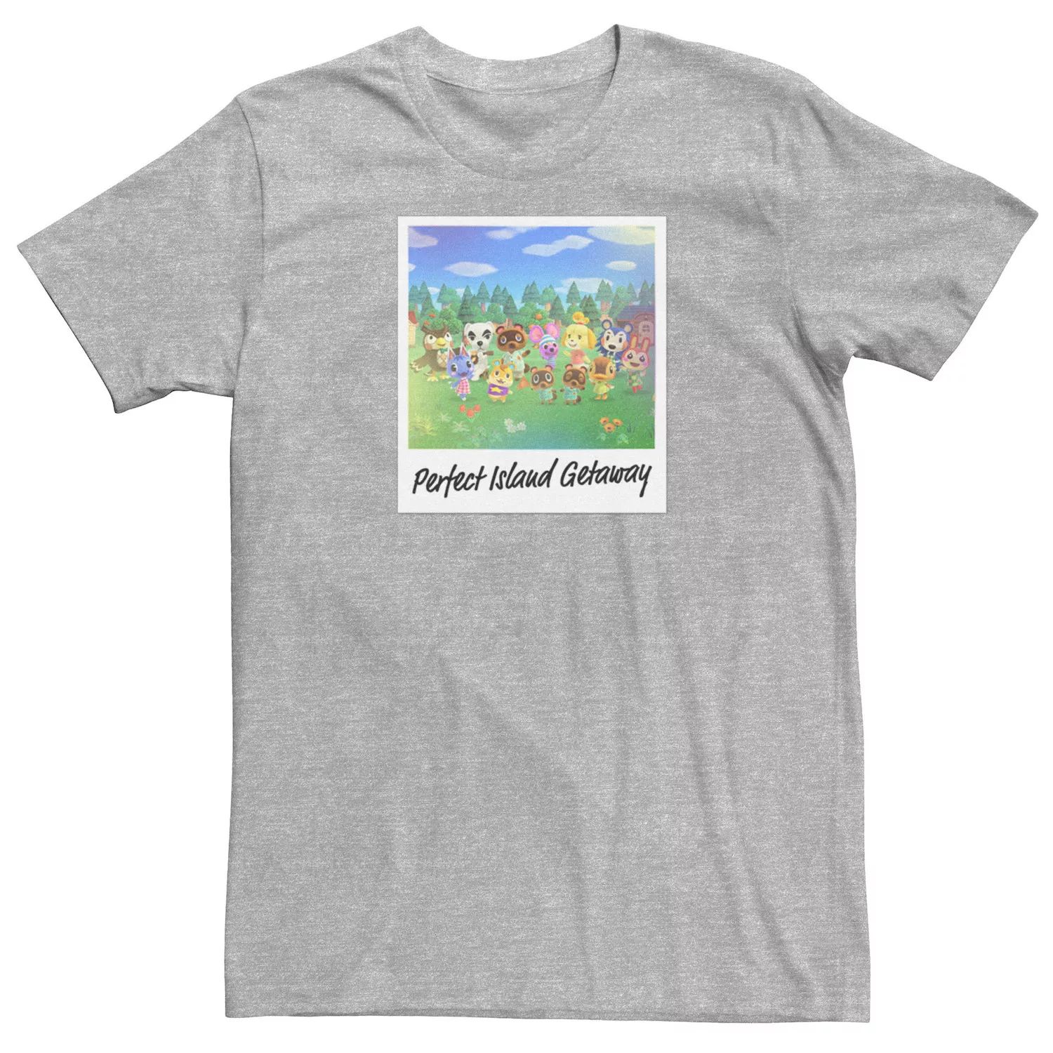 Мужская футболка Animal Crossing: New Horizons Perfect Island Getaway Tee Licensed Character