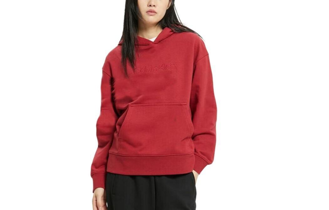 

Calvin Klein Женская толстовка, цвет Berry red