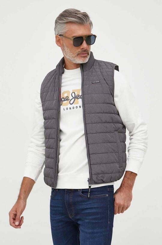 

Двусторонняя куртка без рукавов от Boswell Gillet Pepe Jeans, серый
