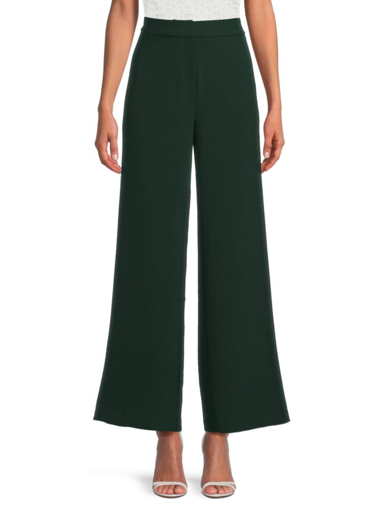 Широкие брюки Nanette Nanette Lepore, цвет Evergreen