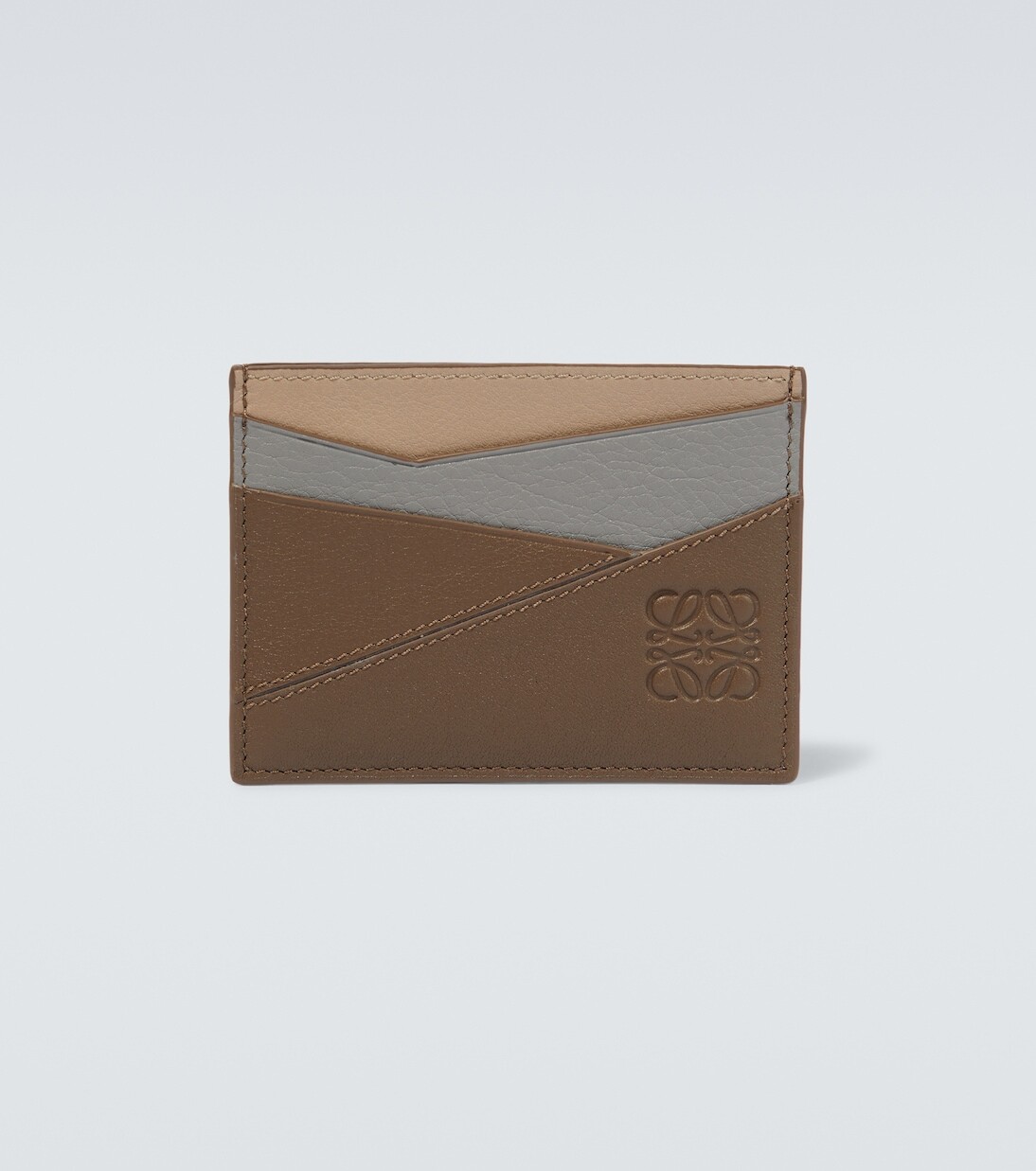 

Кожаная визитница-пазл Loewe, серый