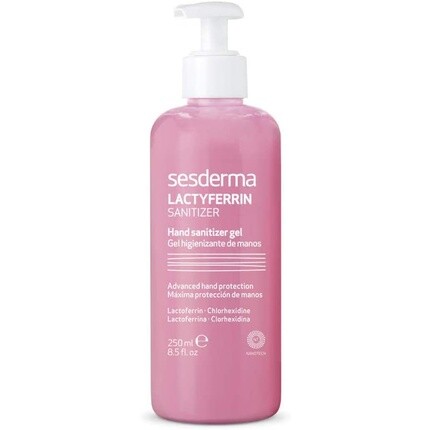 Дезинфицирующий гель для рук Lactyferrin Sanitizer 250 мл, Sesderma