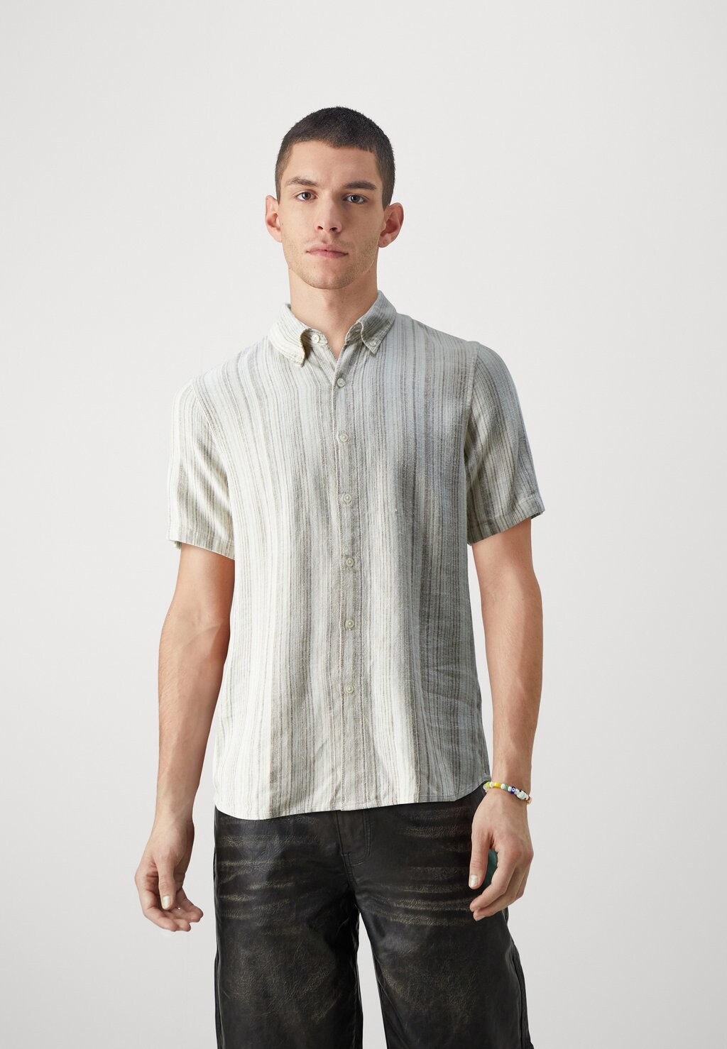 

Рубашка TRAD COLLAR Abercrombie & Fitch, белый