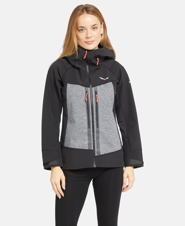 

Куртка из софтшелла Salewa, черный