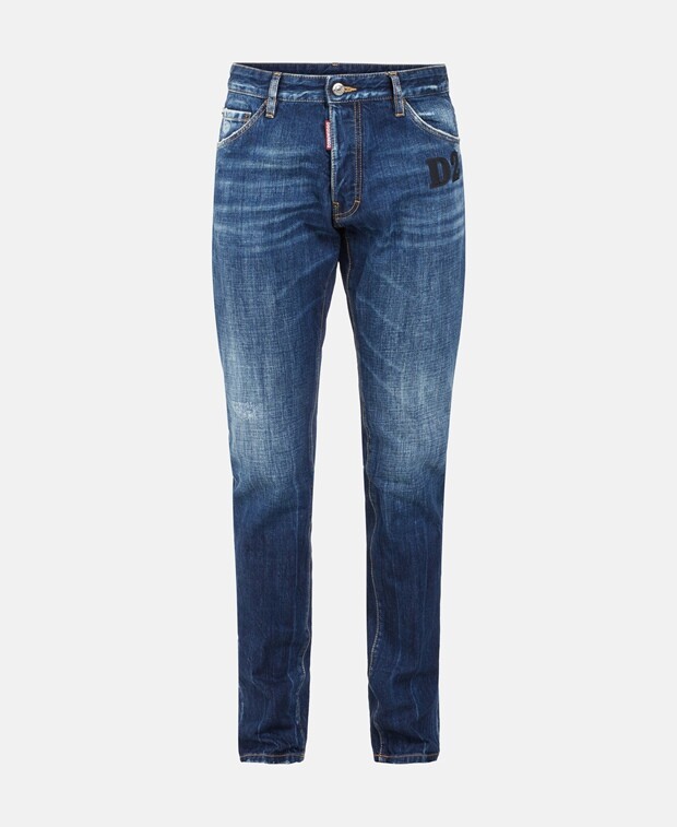 

Джинсы узкого кроя Dsquared2, индиго