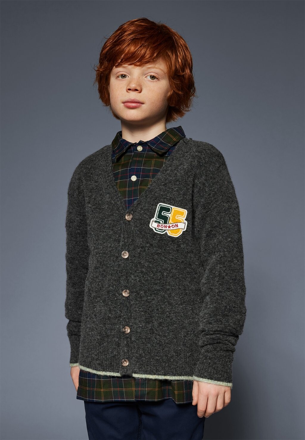 

Кардиган BOY Bonton, цвет gris fonce