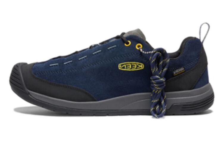 

Кроссовки Jasper Hiking Shoes Men Low-top Blue с черной надписью Keen