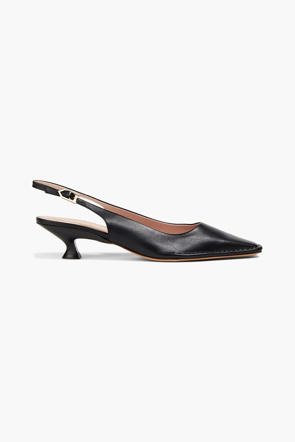

Кожаные туфли с пяткой на пятке TOD'S, черный