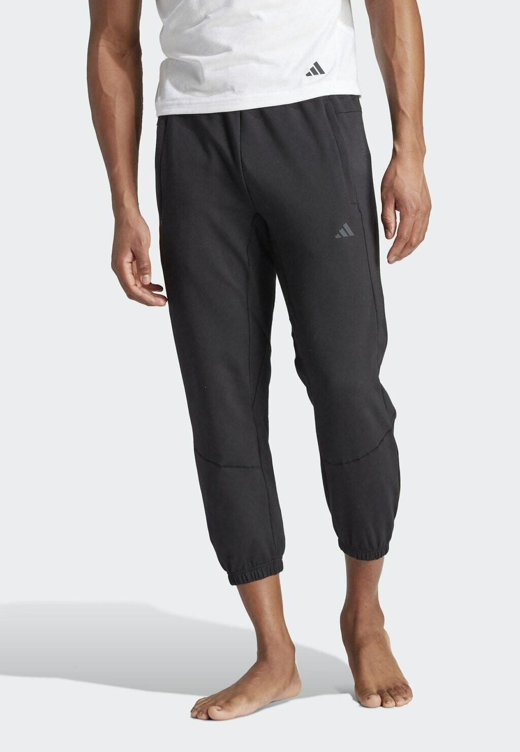 

Спортивные штаны Designed For Training Yoga Adidas, цвет black carbon