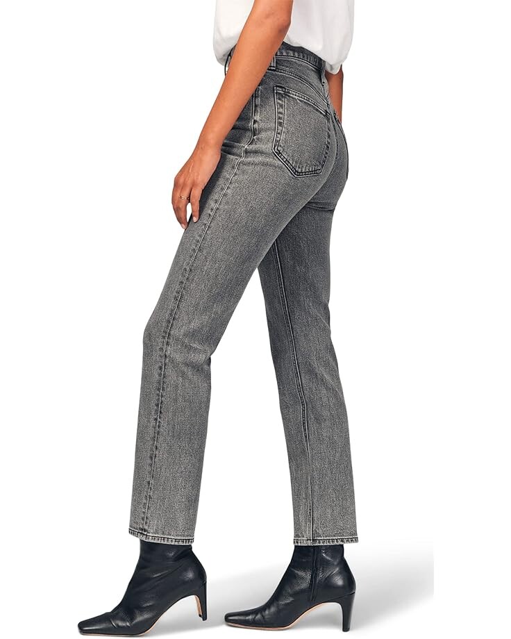 

Джинсы Abercrombie & Fitch Ultra High-Rise Ankle Straight Jeans, цвет Washed Grey