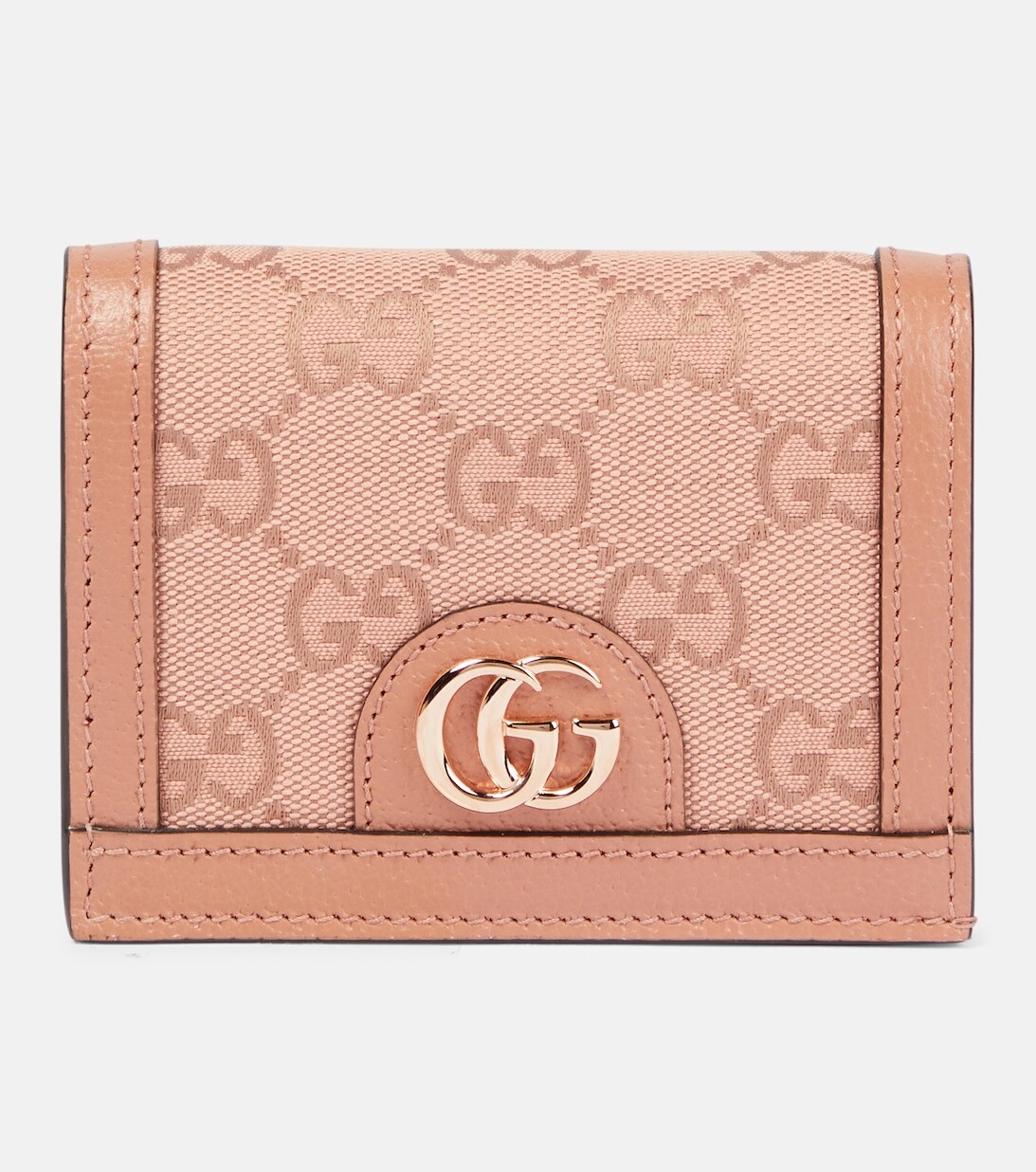 

Кошелек Ophidia Mini с кожаной отделкой Gucci, розовый