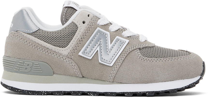 

New Balance Kids Серые 574 Маленькие детские кроссовки