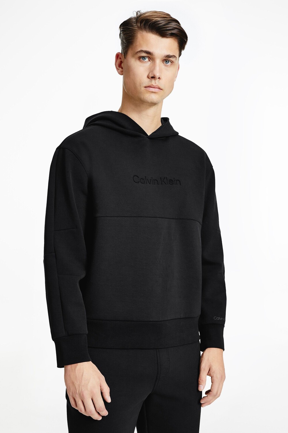 

Толстовка с логотипом Calvin Klein, черный