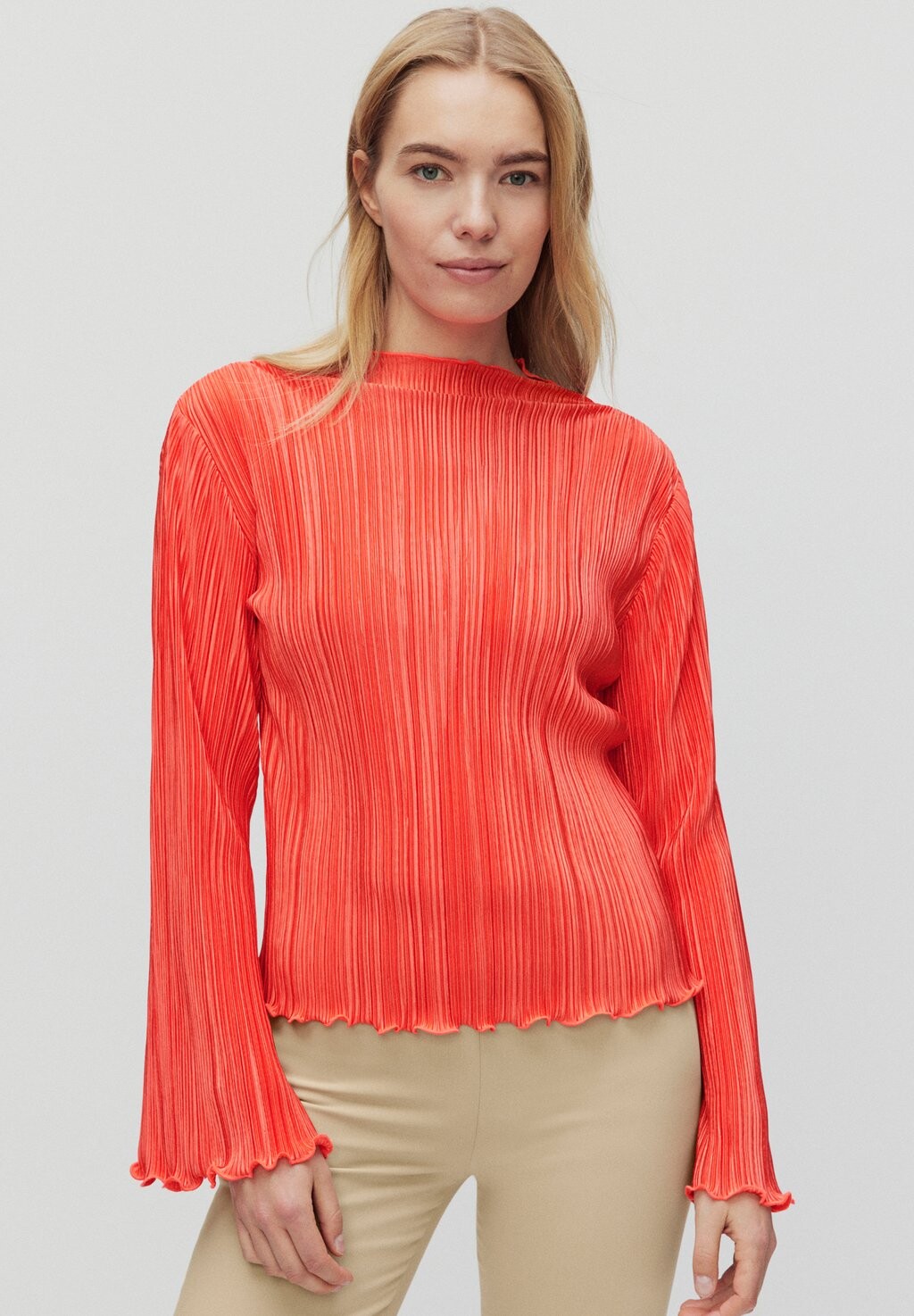 

Блузка MIRA PLISSE Stockh Lm Studio, цвет poppy red