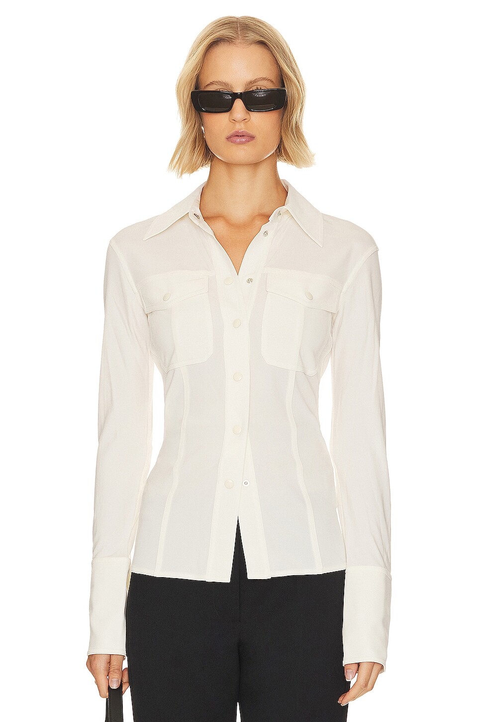 

Рубашка Helmut Lang , слоновая кость