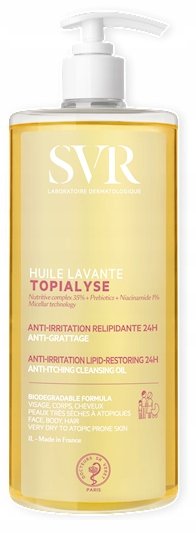 Очищающее масло 1л Svr Topialyse Bio Huile Lavante очищающее масло svr huile lavante 55 мл