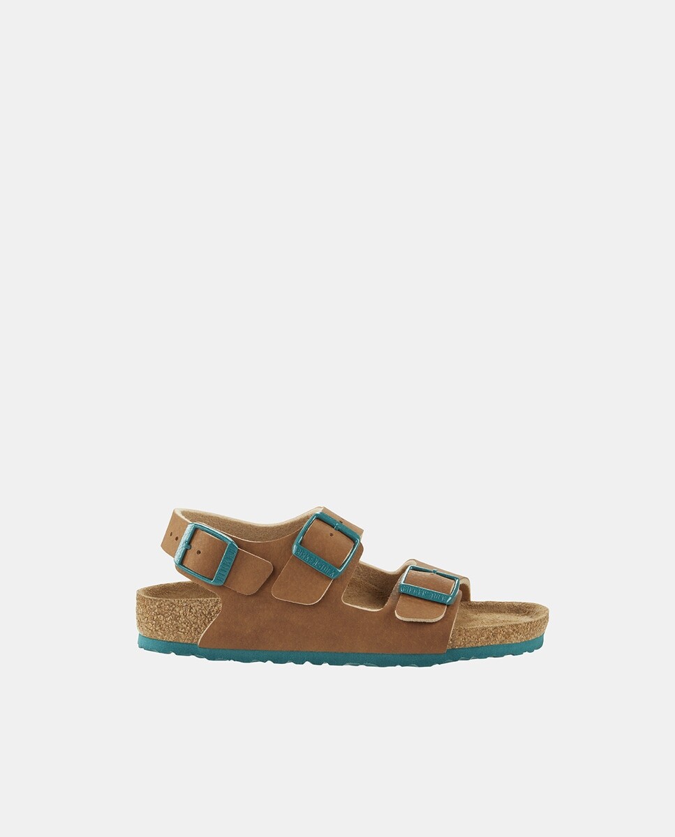 

Сандалии Milano Kids для мальчиков Birkenstock, коричневый