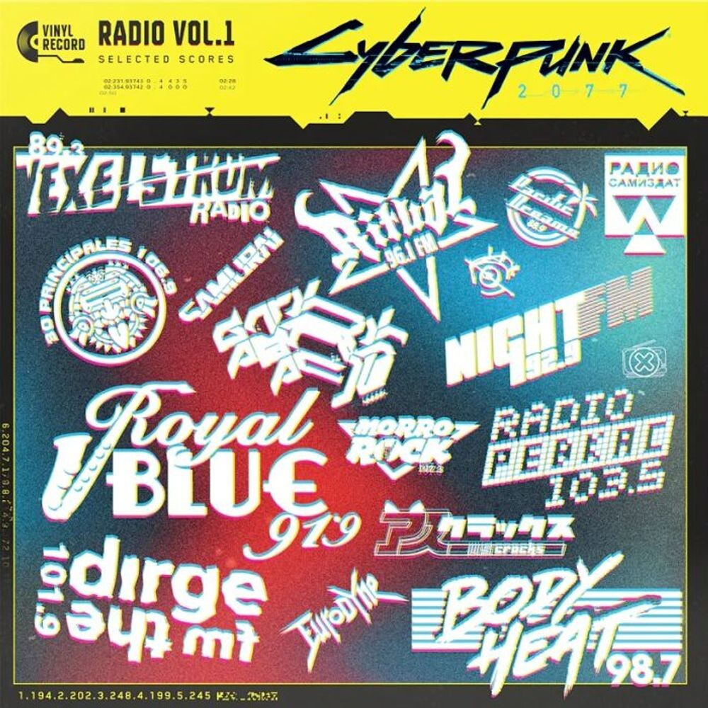 

Виниловая пластинка LP Cyberpunk 2077 Radio Vol. 1 [OST] [Yellow Vinyl] - Various Artists