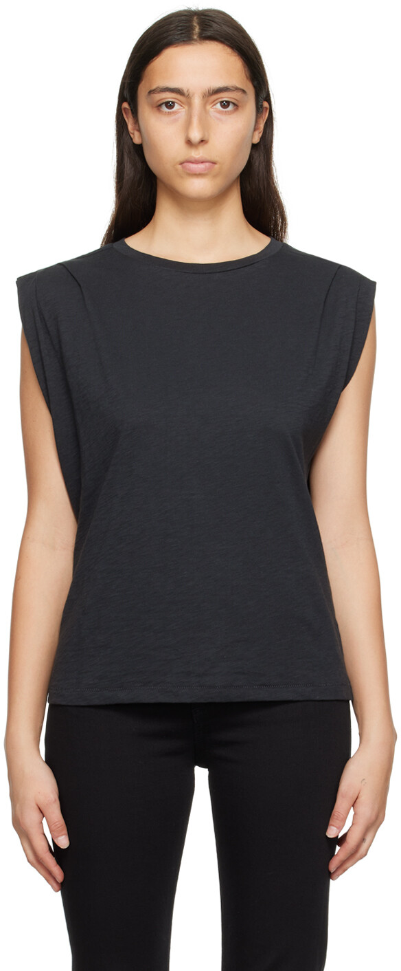 

Черная майка The Slub rag &bone rag & bone