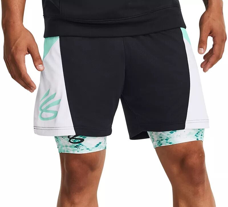 

Мужские шорты с эффектом карри Under Armour, черный