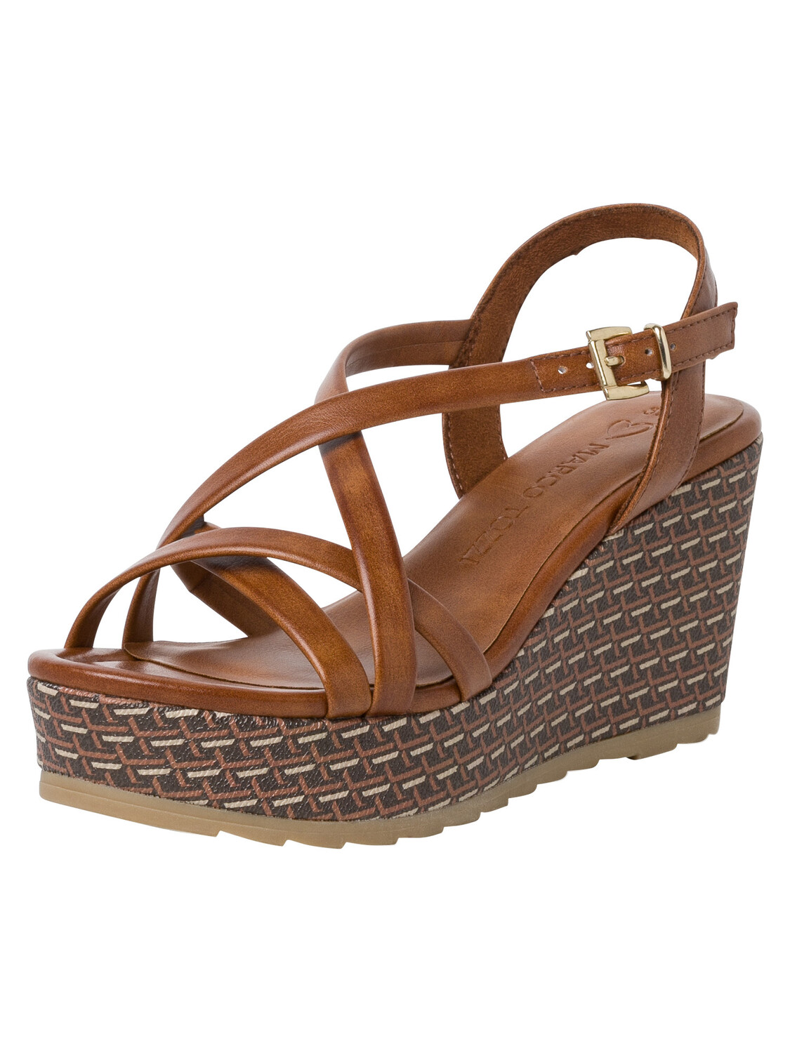 

Сандалии Marco Tozzi Sandalette, цвет COGNAC COMB