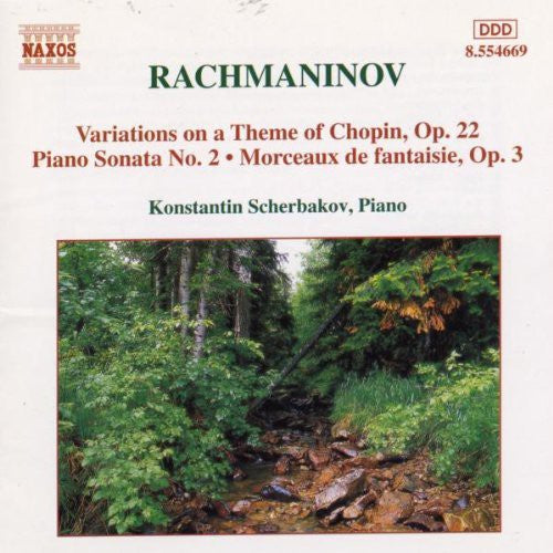 

CD диск Rachmaninoff / Scherbakov: Piano Sonata 2 / Variation on Theme By Chopin