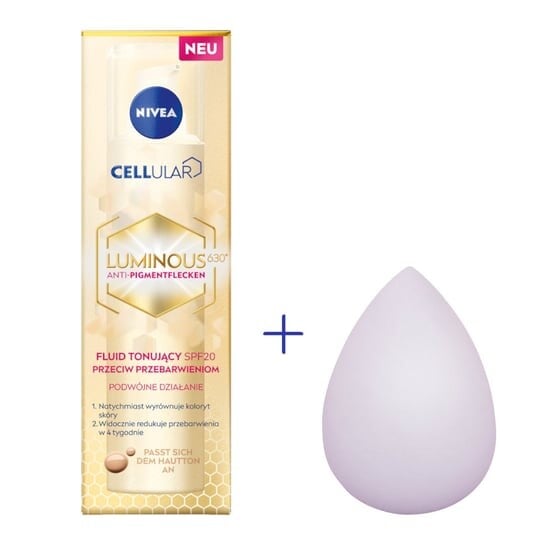 

Жидкость для обесцвечивания, 40 мл Nivea, Cellular Luminous 630