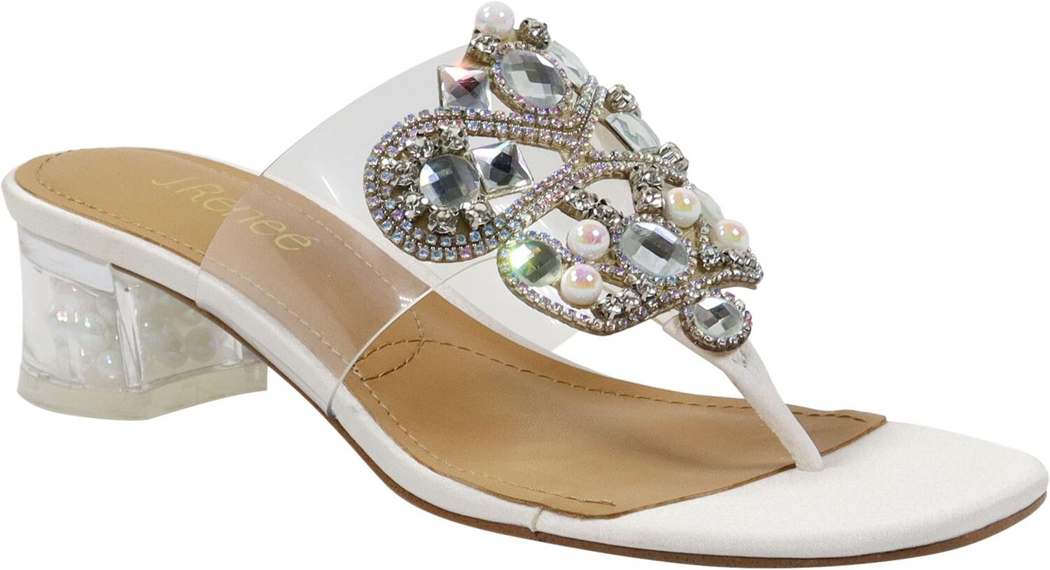 

Босоножки Maribela J. Renee, цвет Clear/White
