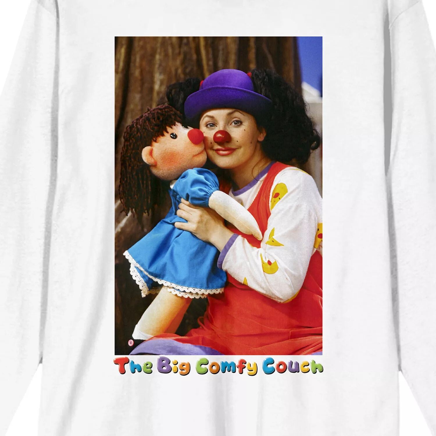 

Мужская футболка The Big Comfy Couch Loonette с длинным рукавом Licensed Character