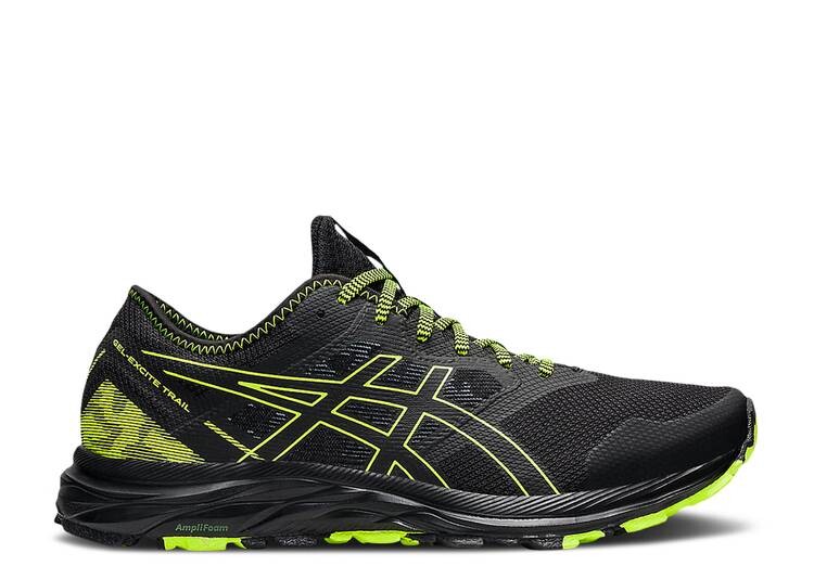 

Кроссовки ASICS GEL EXCITE TRAIL 'BLACK HAZARD GREEN', черный