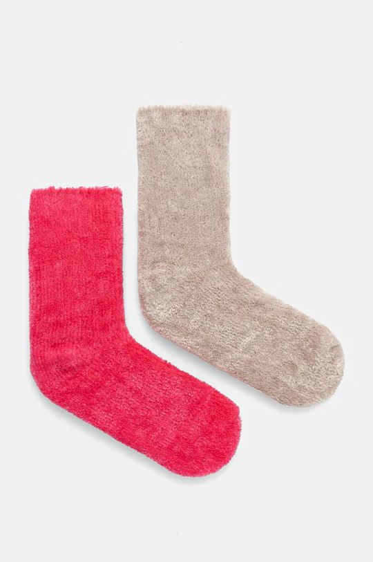 

Носки FELICIA COSY SOCK, 2 пары носков Juicy Couture, розовый