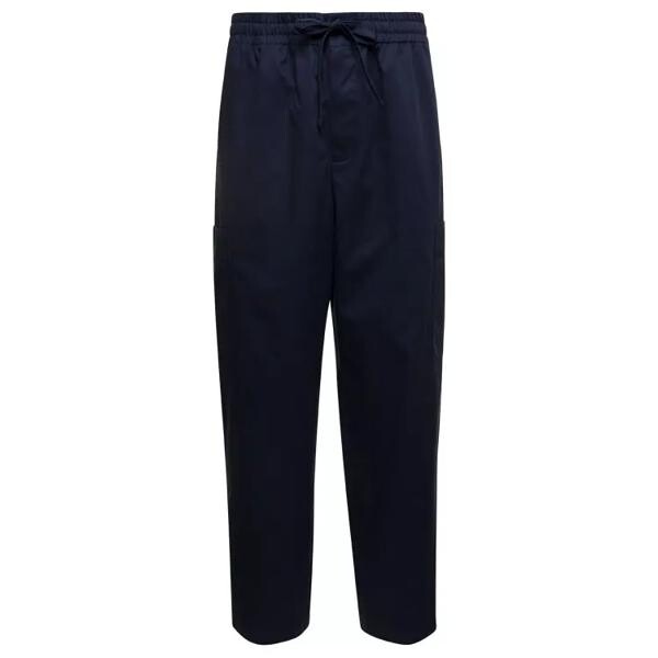 

Брюки cargo pants with drawstring and logo patch in Kenzo, синий