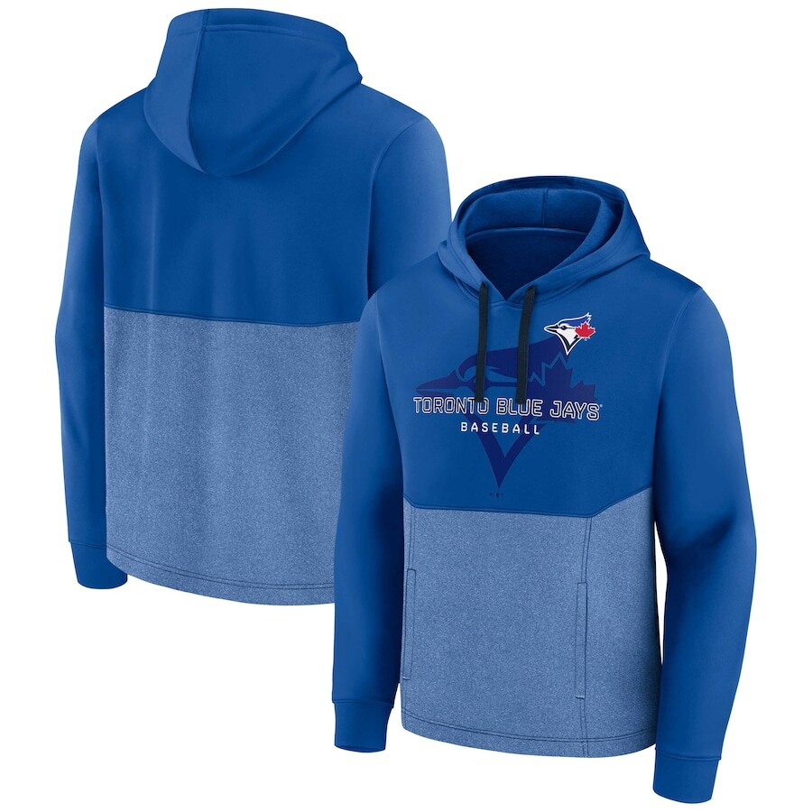 

Пуловер с капюшоном Fanatics Branded Toronto Blue Jays, роял