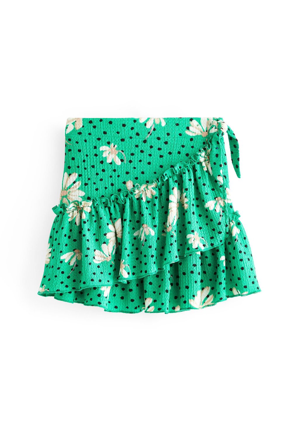 Юбка-колокольчик Easy Pull On Jersey Skirt Next, цвет green daisy floral
