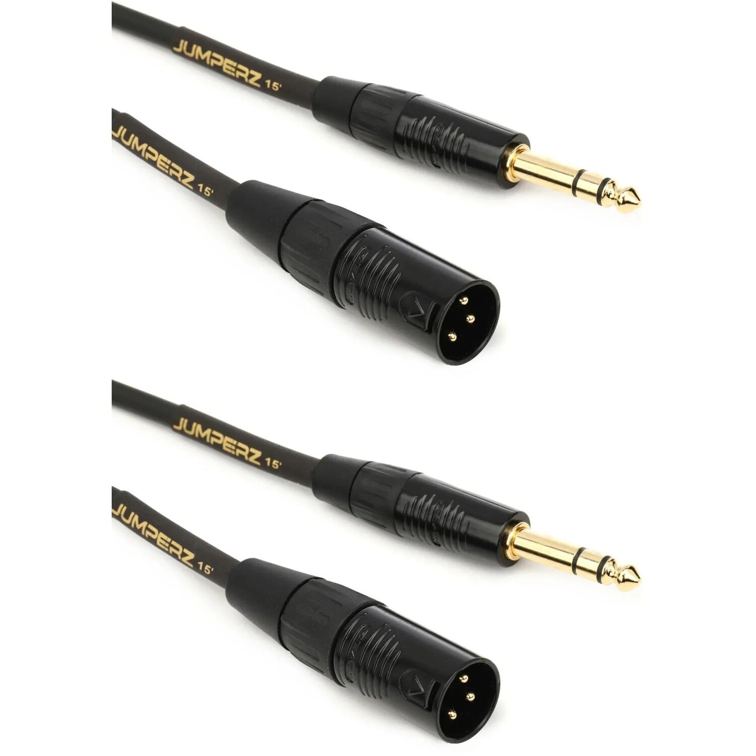 

Кабель JUMPERZ JGTRSXM-15 Gold — 15 футов (2 шт.)