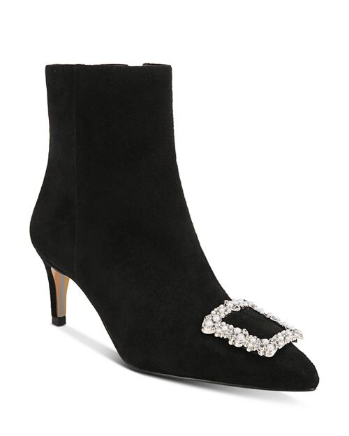 

Женские ботинки Ulissa Lustre на высоком каблуке с украшением Sam Edelman, цвет Black