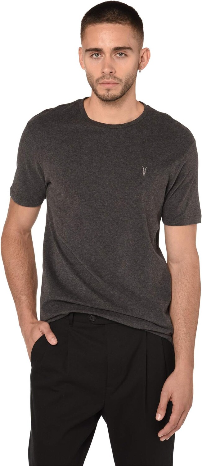 

Футболка Brace Tonic Crew AllSaints, цвет Charcoal Marl