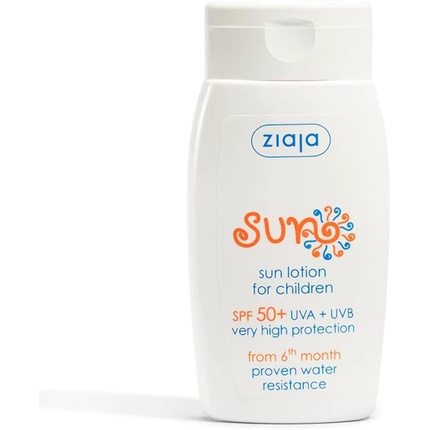 

Солнцезащитный лосьон для детей Spf 50+ 125мл, Ziaja